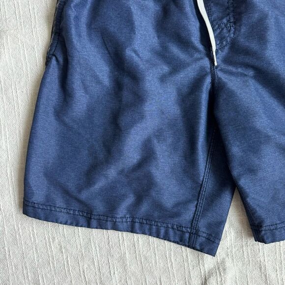 Speedo Mens Swim Trunks Blue Gray Shorts SZ M - Picture 4 of 14